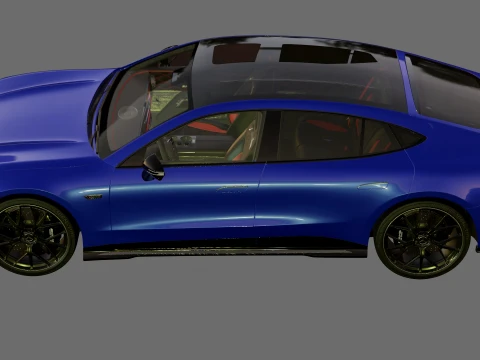 Mercedes-AMG GT 4-Door 2027 3D Model