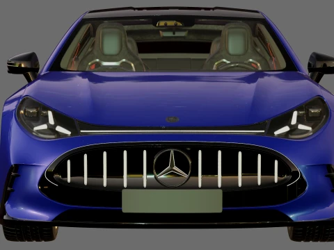Mercedes-AMG GT 4-Door 2027 3D Model