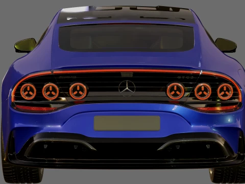 Mercedes-AMG GT 4-Door 2027 3D Model