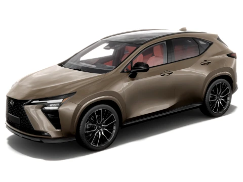 Lexus NX 2027 with interior 3D Модель