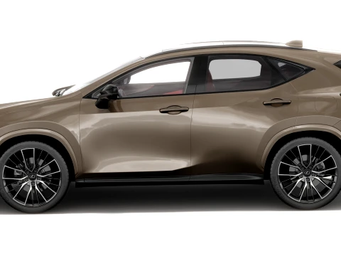Lexus NX 2027 with interior 3D Model