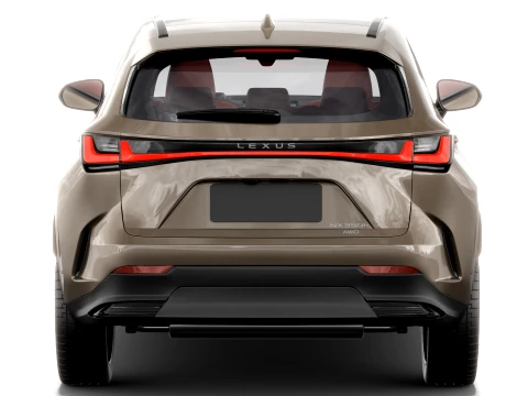 Lexus NX 2027 with interior 3D Model