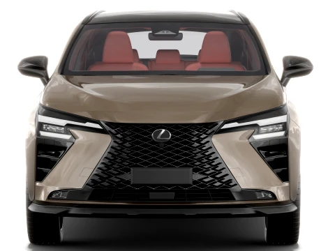 Lexus NX 2027 with interior 3D Model