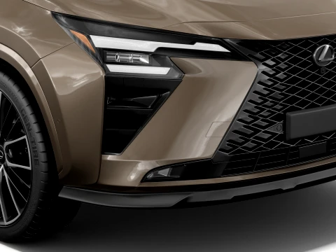 Lexus NX 2027 with interior 3D Model