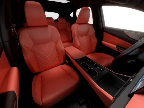 Lexus NX 2027 with interior 3D Model