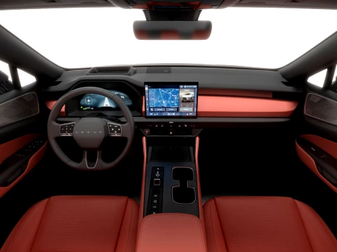 Lexus NX 2027 with interior 3D Model