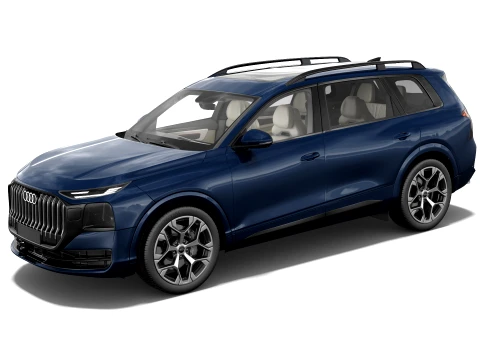 Audi Q9 2027 with interior Model 3D