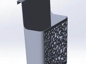 Kunststoffbox f&uuml;r die K&uuml;che 3D Modell