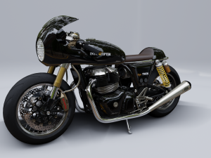 model3d royal enfield 650 3D Модель