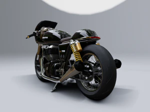 model3d royal enfield 650 3D Model