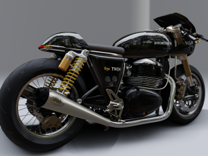 model3d royal enfield 650 Modello 3D