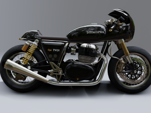 model3d royal enfield 650 Modello 3D