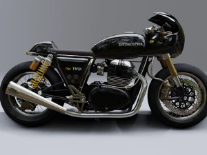 model3d royal enfield 650 3D Model