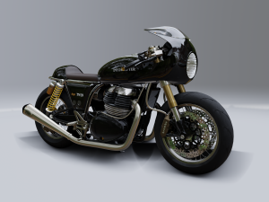 model3d royal enfield 650 Modello 3D