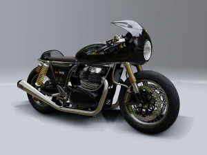 model3d royal enfield 650 3D Model