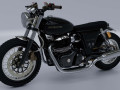 model3d royal enfield 650 3D Модель