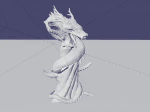 green dragon 3D Model