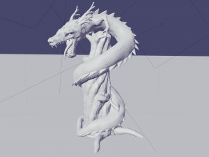 green dragon 3D Модель