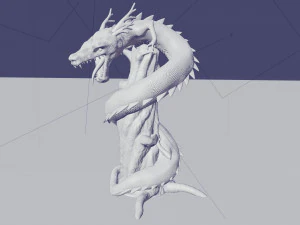 green dragon 3D Model