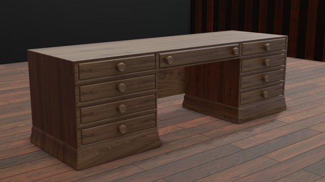 table wood 3Dモデル .c4d .max .obj .3ds .fbx .stl .blend 