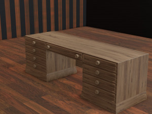 table wood 3Dモデル