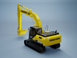 hydraulic excavator 3D Модель
