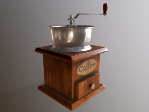 molinillo de cafe Modelo 3D
