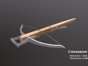 crossbow 3d 3D Model
