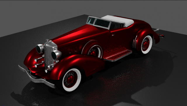 chrysler imperial 1933 Modelo 3D .c4d .max .obj .3ds .fbx .stl .blend 