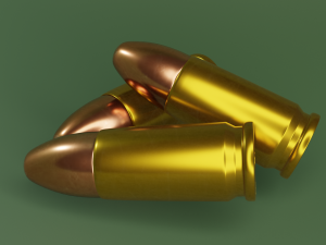 9mm parabellum 3D 模型