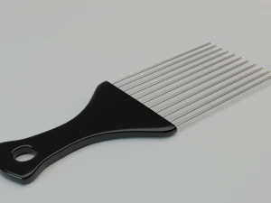 afro pick comb 3D Model