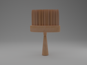 neck brush 3D Model