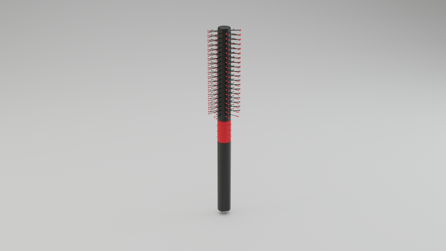 roller comb 3D Model .c4d .max .obj .3ds .fbx .stl .blend 