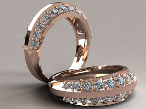 tapered ring 3Dプリントモデル