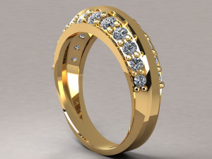 tapered ring 3Dプリントモデル