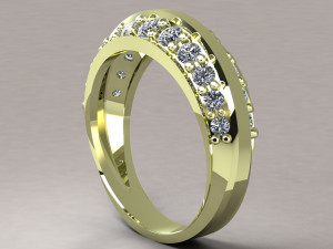tapered ring 3Dプリントモデル