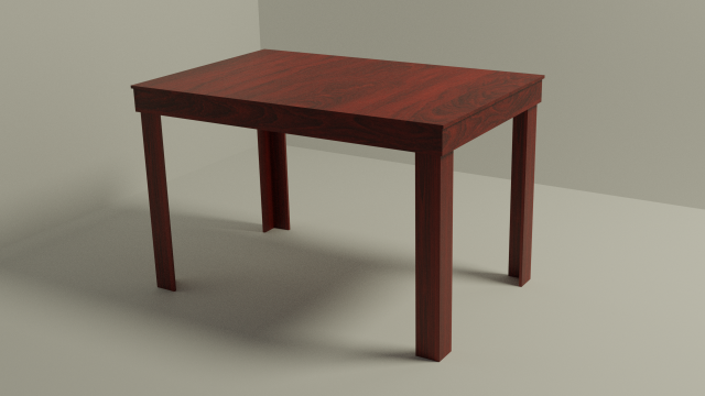 table Modelo 3D .c4d .max .obj .3ds .fbx .stl .blend 
