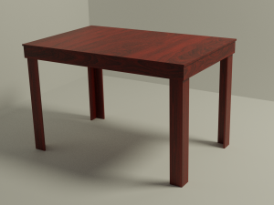 table 3Dモデル