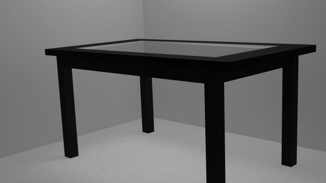 glass table Modèle 3D .c4d .max .obj .3ds .fbx .stl .blend 