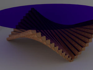 glass table 3D Model