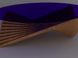 glass table 3D Model