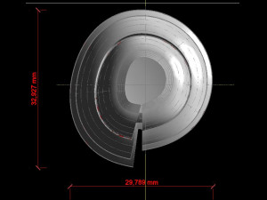 abstraction of a flower - ring 5 - anillo 3D 프린트 모델