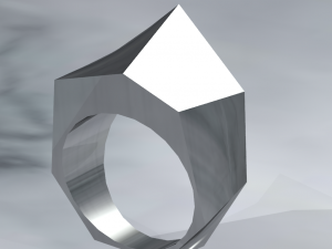 geomtrico aristas doble curvatura - geometric double curvature edges Modelo 3D