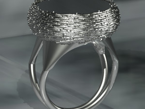 nido - ring 22 - anillo 3D 모델