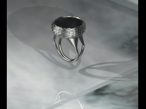nido - ring 22 - anillo Modèle 3D