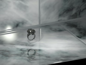 leaves - ring 21 - anillo 3D Модель