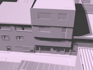minha rua em 3d 3D Model
