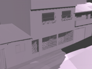 minha rua em 3d Modèle 3D