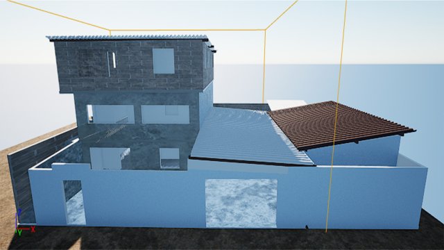 casa de favela brasileira 3D Model .c4d .max .obj .3ds .fbx .stl .blend 