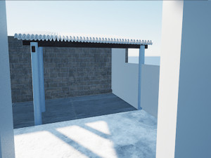 casa de favela brasileira 3D Model